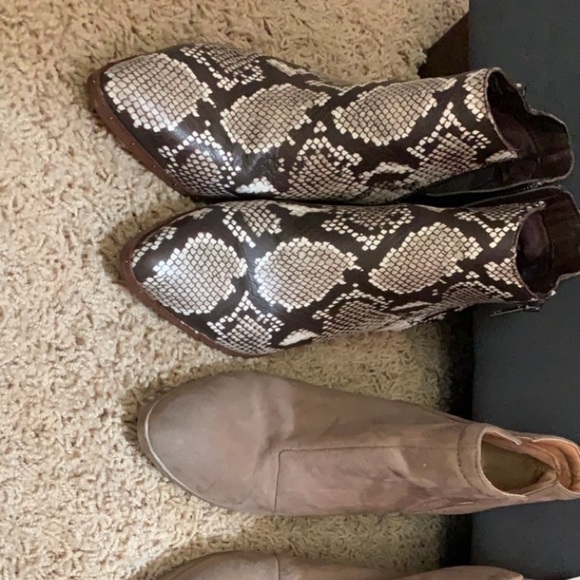 Snake Print Bootie - Picture 6 of 7